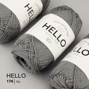 Пряжа HELLO Cotton 176 (50 грамм)